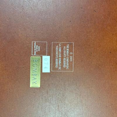 LOT 130: Crystal Lamp & Frames: 2003 Bombay (28x19) & Winterthur Exclusive (23x20)