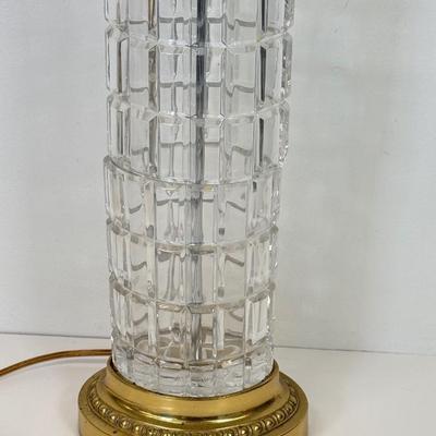 LOT 130: Crystal Lamp & Frames: 2003 Bombay (28x19) & Winterthur Exclusive (23x20)