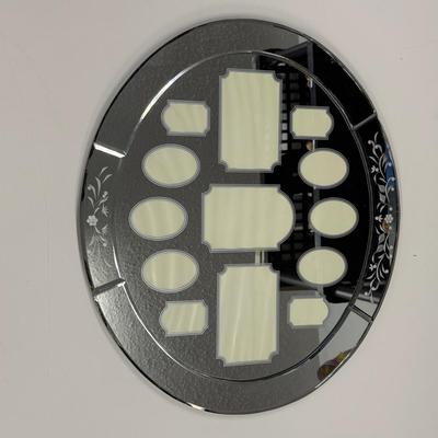 LOT 130: Crystal Lamp & Frames: 2003 Bombay (28x19) & Winterthur Exclusive (23x20)