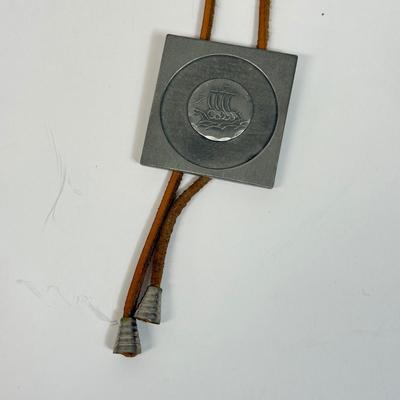 LOT 133: Bolo Ties: Seahorse, Pewter & More