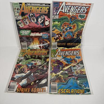 LOT 168: Lot of Various Bagged Avengers Comics