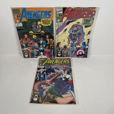 LOT 168: Lot of Various Bagged Avengers Comics