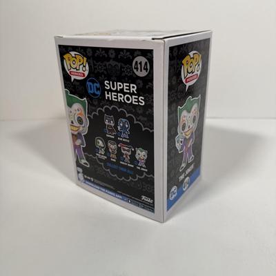 LOT 172: Two DC Funko Pops: The Joker (414) & Bloodsport (1109)