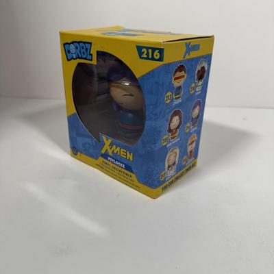 LOT 173: Four Marvel Funko Pops: Rintrah (1004), He Who Remains (1062), Medieval Vulture (1230), & X-Men Psylocke DORBZ (216)