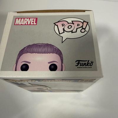 LOT 175: Four Marvel Funko Pops: Heimdall (245), Captain America (288), Thor (240), & X-Men Psylocke DORBZ (216)