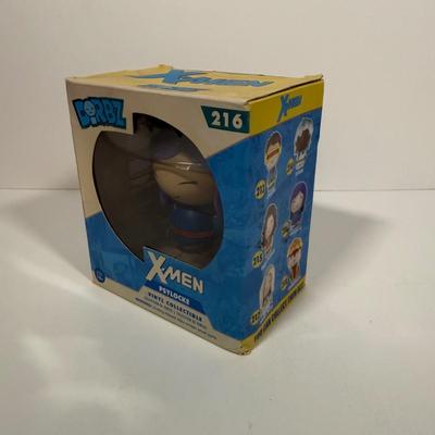 LOT 175: Four Marvel Funko Pops: Heimdall (245), Captain America (288), Thor (240), & X-Men Psylocke DORBZ (216)