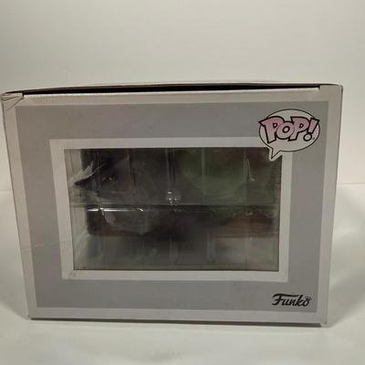 LOT 178: Two Star Wars Funko Pops: The Child with Egg Canister (407) & The Child with Cup (378)