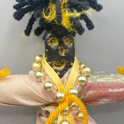 LOT 181: Mother Earth Lot - Tribal Drummer, Good Luck Voodoo Doll and More