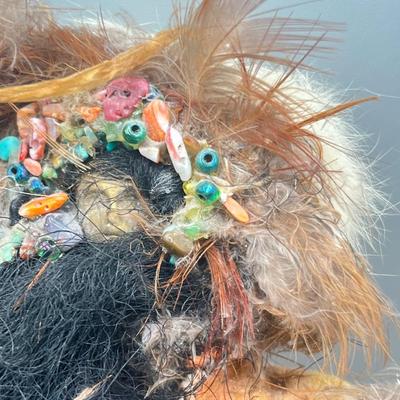 LOT 181: Mother Earth Lot - Tribal Drummer, Good Luck Voodoo Doll and More