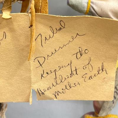 LOT 181: Mother Earth Lot - Tribal Drummer, Good Luck Voodoo Doll and More