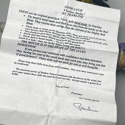 LOT 181: Mother Earth Lot - Tribal Drummer, Good Luck Voodoo Doll and More