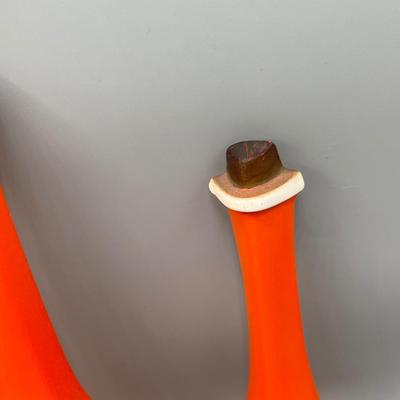 LOT 184: Awesome Mid Century Modern Genie Bottle Wall Hangings