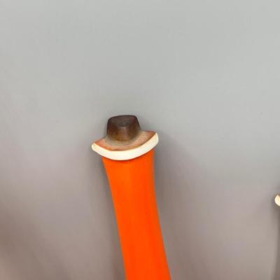 LOT 184: Awesome Mid Century Modern Genie Bottle Wall Hangings