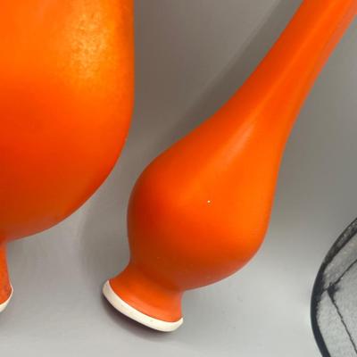 LOT 184: Awesome Mid Century Modern Genie Bottle Wall Hangings