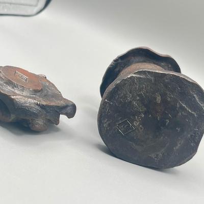 LOT 187: Vintage Holly City Forgery Wrought Iron Rose by Jack Lupton