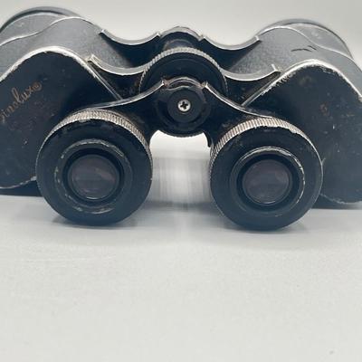 LOT 188: Vintage Binolux Binoculars With Case