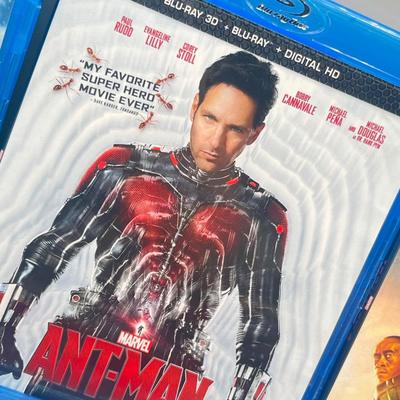LOT 193: Marvel Blu-Ray DVD Collection - Avengers, Antman, Guardians of the Galaxy and More