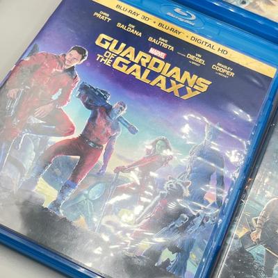 LOT 193: Marvel Blu-Ray DVD Collection - Avengers, Antman, Guardians of the Galaxy and More