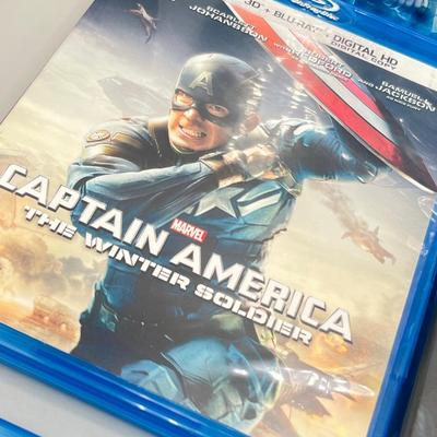 LOT 193: Marvel Blu-Ray DVD Collection - Avengers, Antman, Guardians of the Galaxy and More