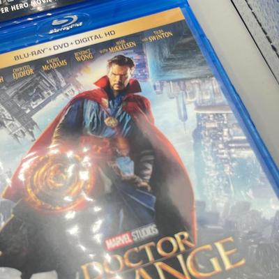 LOT 193: Marvel Blu-Ray DVD Collection - Avengers, Antman, Guardians of the Galaxy and More