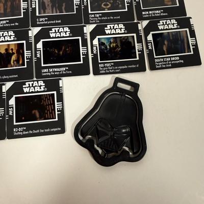 LOT 202: Star Wars Collectibles - Miniature Figures / Ships and More