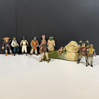 LOT 208: Star Wars Figures -1990s - Return of the Jedi - Jabba's Palace