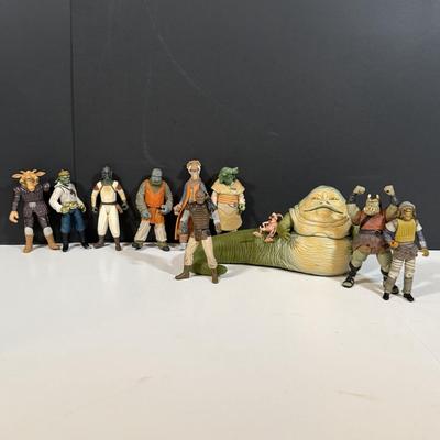 LOT 208: Star Wars Figures -1990s - Return of the Jedi - Jabba's Palace