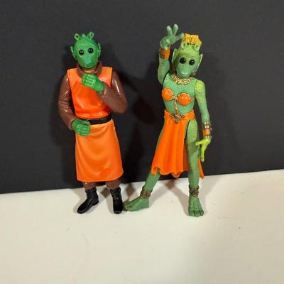 LOT 210: Star Wars Figures - 1990s - Jabba's Palace - Return of the Jedi