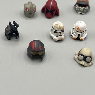 LOT 214: Star Wars Accessory Collection - 1990s Figures - Guns, Light Sabers, Clothes, Wepons and More
