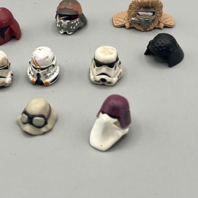 LOT 214: Star Wars Accessory Collection - 1990s Figures - Guns, Light Sabers, Clothes, Wepons and More