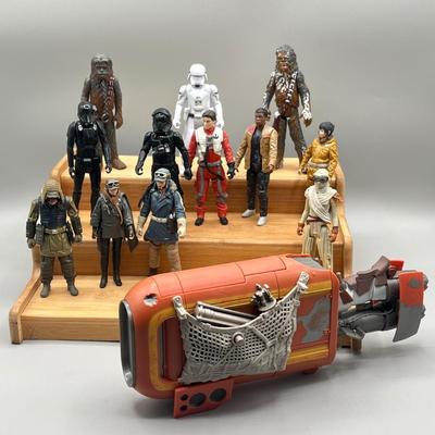 LOT 217: Star Wars Figures - Prequel Trilogy, Rogue One, Solo