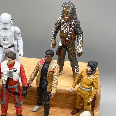 LOT 217: Star Wars Figures - Prequel Trilogy, Rogue One, Solo