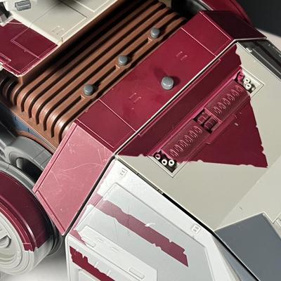 LOT 219: HUGE Star Wars Prequels AT-TE Walker Troop Carrier Toy