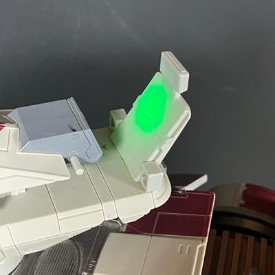 LOT 219: HUGE Star Wars Prequels AT-TE Walker Troop Carrier Toy