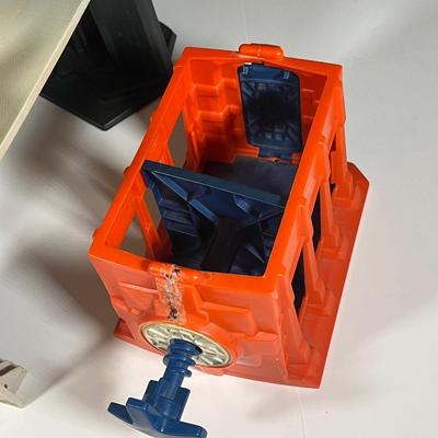 LOT 220: Vintage Star Wars Death Star Playset - For Repair or Parts Including Dianoga Trash Compactor Monster