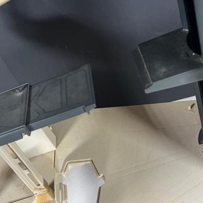 LOT 220: Vintage Star Wars Death Star Playset - For Repair or Parts Including Dianoga Trash Compactor Monster