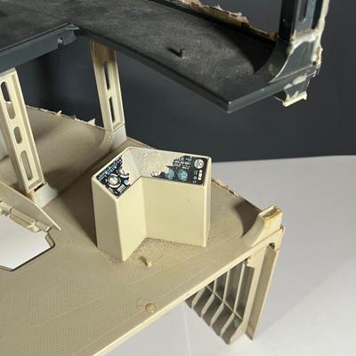 LOT 220: Vintage Star Wars Death Star Playset - For Repair or Parts Including Dianoga Trash Compactor Monster