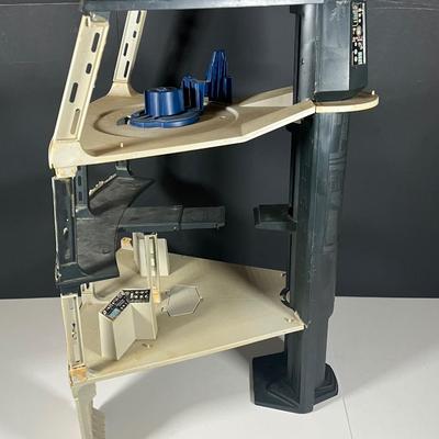 LOT 220: Vintage Star Wars Death Star Playset - For Repair or Parts Including Dianoga Trash Compactor Monster