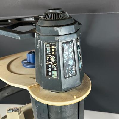 LOT 220: Vintage Star Wars Death Star Playset - For Repair or Parts Including Dianoga Trash Compactor Monster