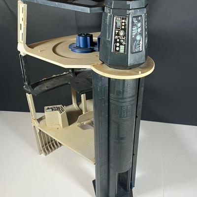 LOT 220: Vintage Star Wars Death Star Playset - For Repair or Parts Including Dianoga Trash Compactor Monster