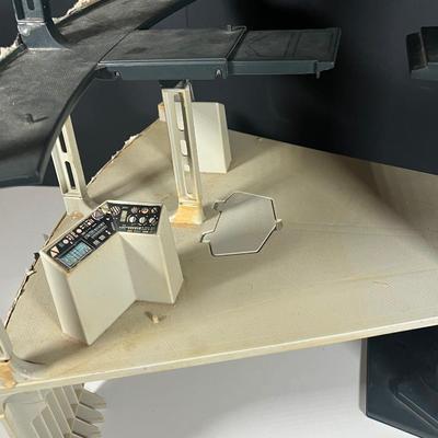 LOT 220: Vintage Star Wars Death Star Playset - For Repair or Parts Including Dianoga Trash Compactor Monster