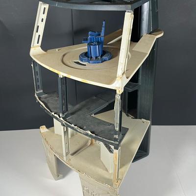 LOT 220: Vintage Star Wars Death Star Playset - For Repair or Parts Including Dianoga Trash Compactor Monster