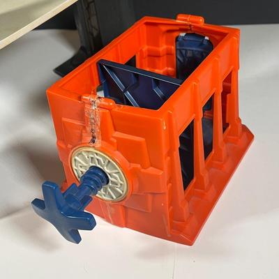 LOT 220: Vintage Star Wars Death Star Playset - For Repair or Parts Including Dianoga Trash Compactor Monster