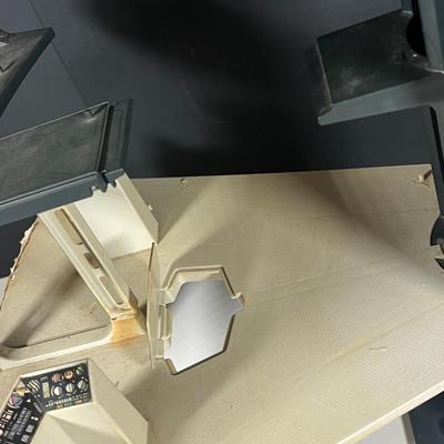 LOT 220: Vintage Star Wars Death Star Playset - For Repair or Parts Including Dianoga Trash Compactor Monster