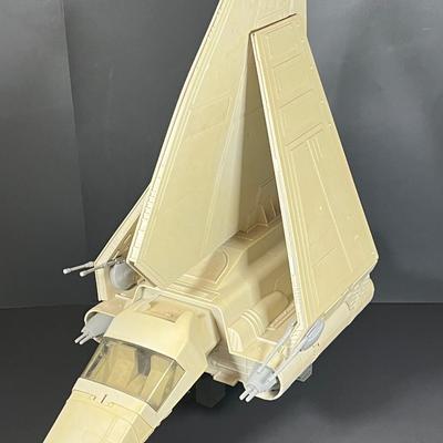 LOT 222: Vintage Star Wars Imperial Shuttle Toy