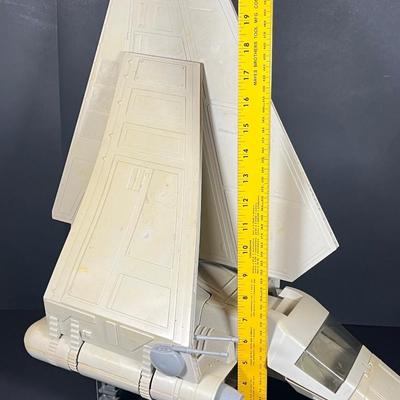 LOT 222: Vintage Star Wars Imperial Shuttle Toy