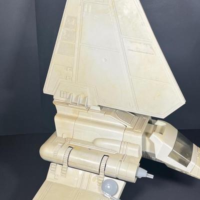 LOT 222: Vintage Star Wars Imperial Shuttle Toy