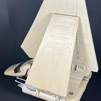 LOT 222: Vintage Star Wars Imperial Shuttle Toy
