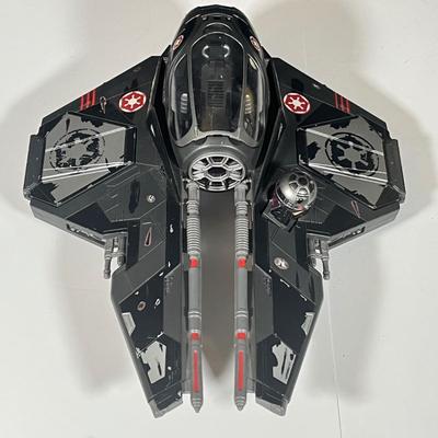 LOT 224: Three Star Wars Prequels Fighter Toys