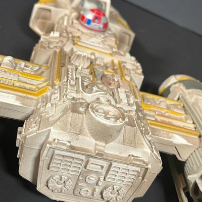 LOT 227: 1990s Star Wars Ships for Parts / Repair